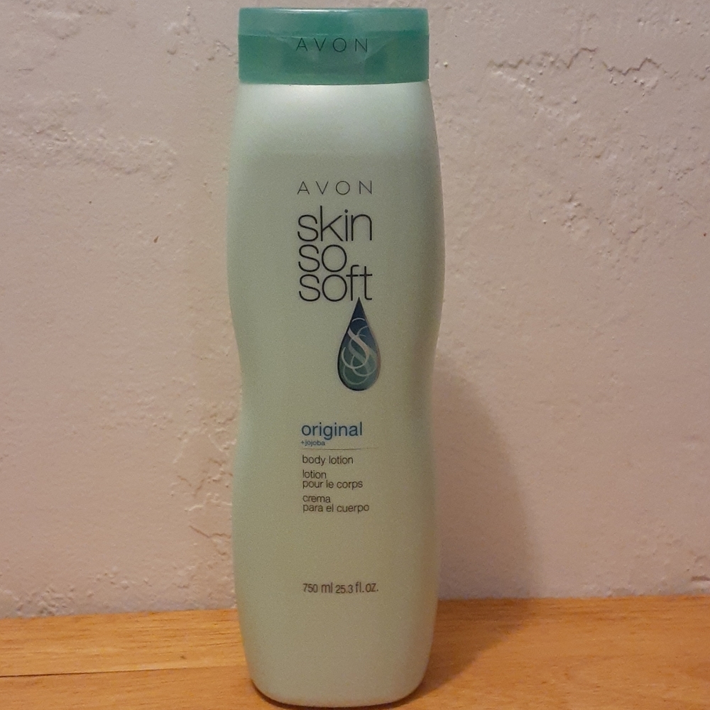Avon Skin So Soft Original +Jojoba body lotion New